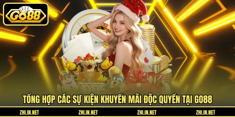 Top sự kiện khuyến mãi độc quyền tại GO88