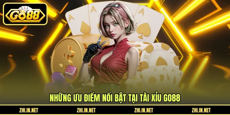 Những ưu điểm nổi bật tại tài xỉu GO88